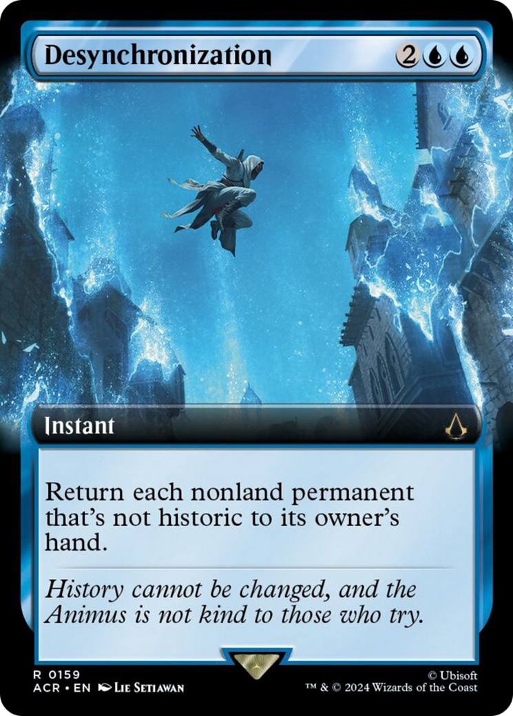 Desynchronization (Extended Art) [Assassin's Creed] - Magic: The Gathering - Card Brawlers | Quebec | Canada |