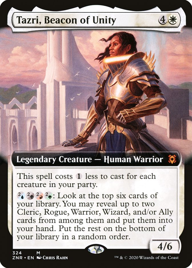 Tazri, Beacon of Unity (Extended Art) [Zendikar Rising] - Magic: The Gathering - Card Brawlers | Quebec | Canada |