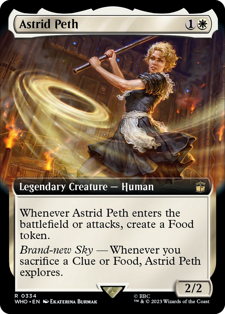 Astrid Peth (Extended Art) [Doctor Who] - Magic: The Gathering - Card Brawlers | Quebec | Canada |