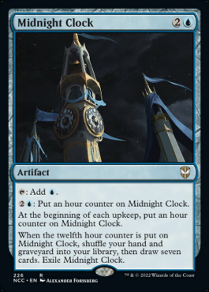 Midnight Clock [Streets of New Capenna Commander] - Magic: The Gathering - Card Brawlers | Quebec | Canada |