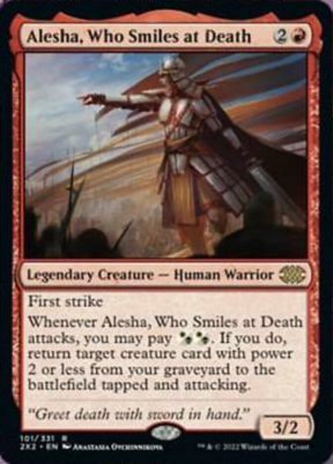 Alesha, Who Smiles at Death [Double Masters 2022] - Magic: The Gathering - Card Brawlers | Quebec | Canada |