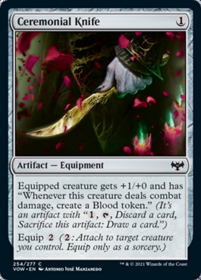 Ceremonial Knife [Innistrad: Crimson Vow] - Card Brawlers