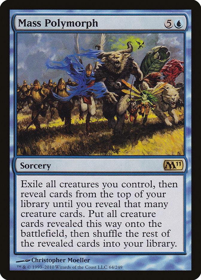 Mass Polymorph [Magic 2011] - Magic: The Gathering - Card Brawlers | Quebec | Canada |