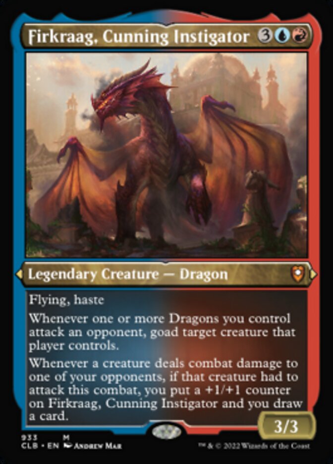Firkraag, Cunning Instigator (Display Commander) (Foil Etched) [Commander Legends: Battle for Baldur's Gate] - Magic: The Gathering - Card Brawlers | Quebec | Canada |