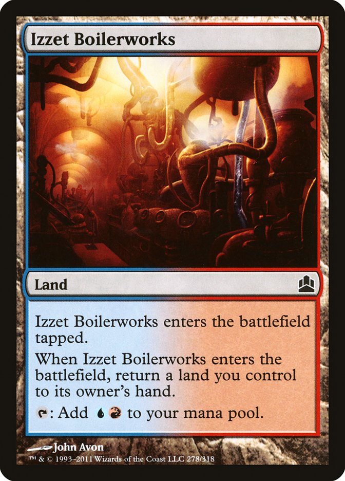 Izzet Boilerworks [Commander 2011] - Magic: The Gathering - Card Brawlers | Quebec | Canada |