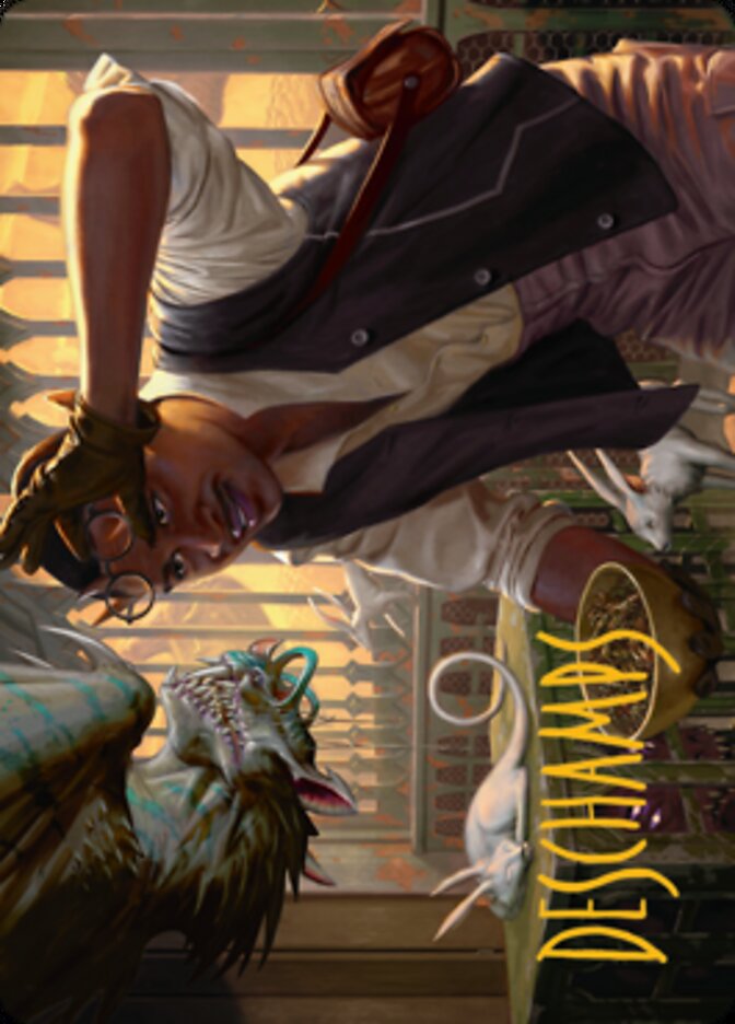 Bennie Bracks, Zoologist Art Card (Gold-Stamped Signature) [Streets of New Capenna Art Series] - Magic: The Gathering - Card Brawlers | Quebec | Canada |