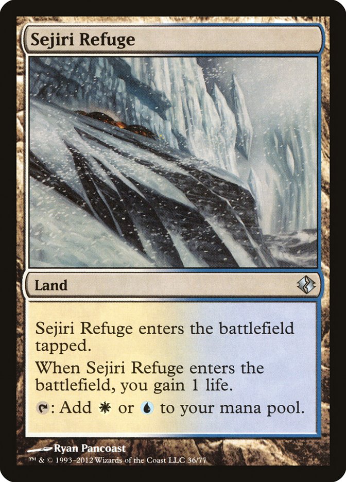 Sejiri Refuge [Duel Decks: Venser vs. Koth] - Magic: The Gathering - Card Brawlers | Quebec | Canada |