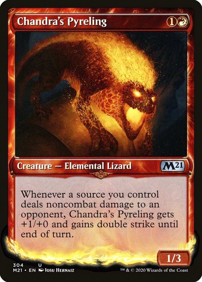 Chandra's Pyreling (Showcase) [Core Set 2021] - Card Brawlers