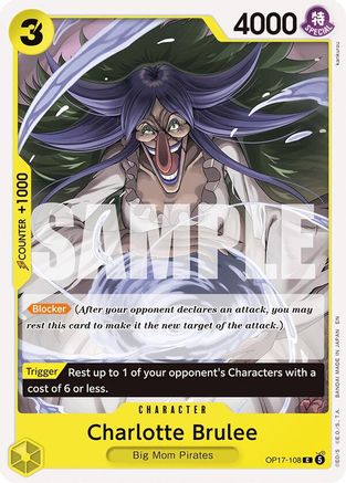 Charlotte Brulee (OP17-108) - The World's Strongest Warriors - Card Brawlers