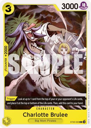 Charlotte Brulee (Reprint) (ST20-003) - Premium Booster -The Best- Vol. 2 - Card Brawlers