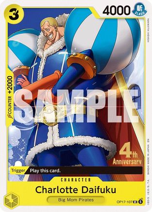 Charlotte Daifuku (OP17-107) - The World's Strongest Warriors Release Event Cards - Card Brawlers