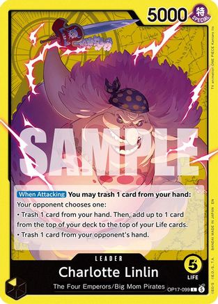 Charlotte Linlin (099) (OP17-099) - The World's Strongest Warriors - Card Brawlers