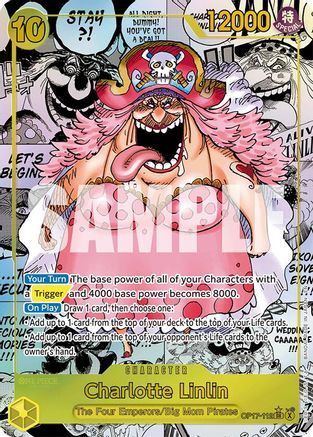 Charlotte Linlin (112) (Manga) (OP17-112) - The World's Strongest Warriors Foil - Card Brawlers