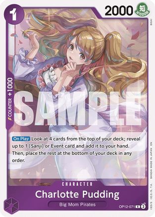 Charlotte Pudding (OP12-071) - Legacy of the Master Foil - Card Brawlers