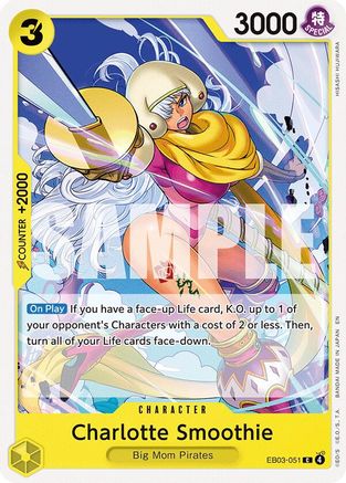 Charlotte Smoothie (EB03-051) - Extra Booster: One Piece Heroines Edition - Card Brawlers