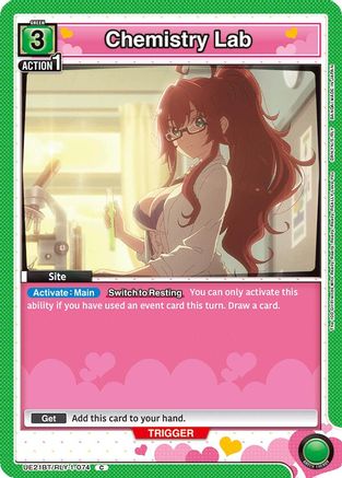 Chemistry Lab (UE21BT/RLY-1-074) - UE21BT The 100 Girlfriends Who Really Really Really Really REALLY Love You - Card Brawlers