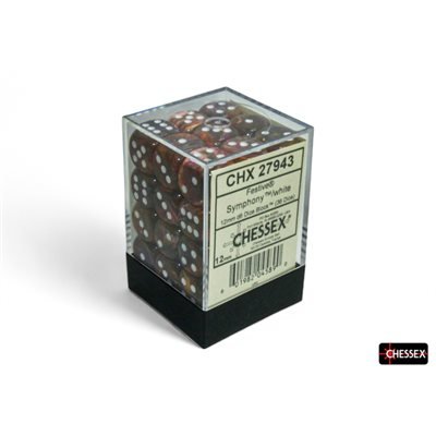 Chessex - Festive - 36D6 Dice Block - 12mm - Card Brawlers