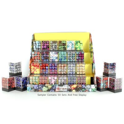 Chessex - Gemini - 36D6 Dice Block - 12mm - Card Brawlers