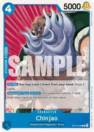 Chinjao (OP15-048) - Adventure on Kami's Island - Card Brawlers
