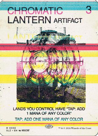 Chromatic Lantern (0338) (SLZ-338) - Secret Lair x MSCHF: The Zeta Set - Card Brawlers