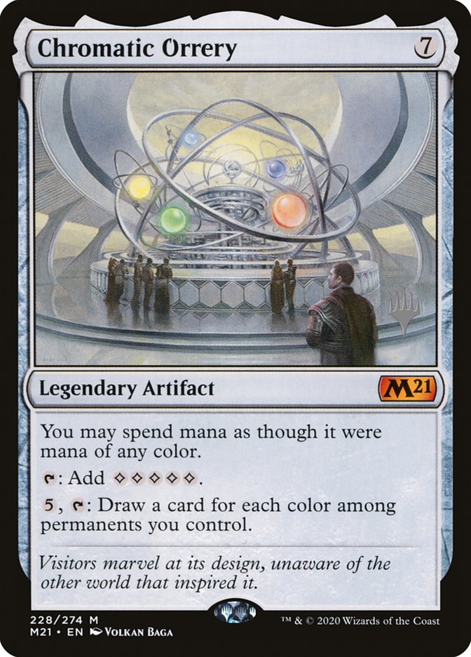 Chromatic Orrery (Promo Pack) [Core Set 2021 Promos] - Card Brawlers