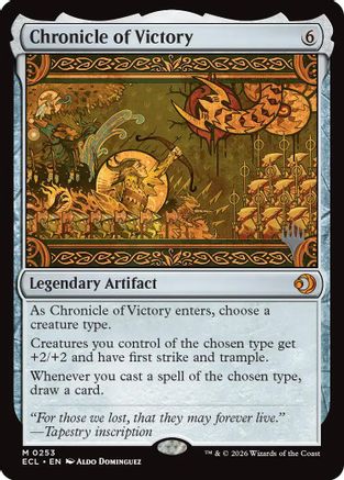 Chronicle of Victory (PPECL-253) - Promo Pack: Lorwyn Eclipsed Foil - Card Brawlers