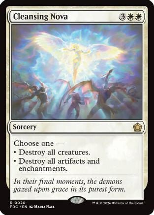 Cleansing Nova (FDC-020) - Commander: Foundations - Card Brawlers