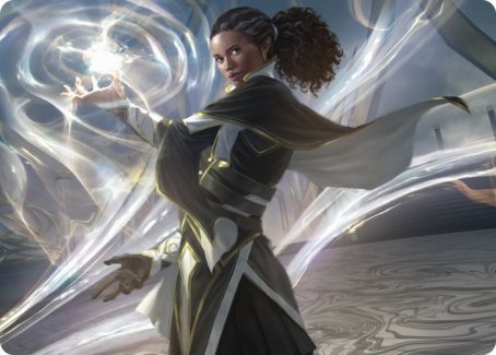 Clever Lumimancer Art Card [Strixhaven: School of Mages Art Series] - Card Brawlers