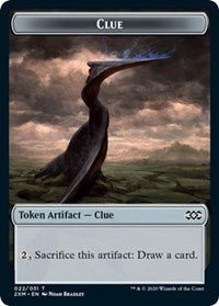 Clue // Germ Double - Sided Token [Double Masters Tokens] - Card Brawlers