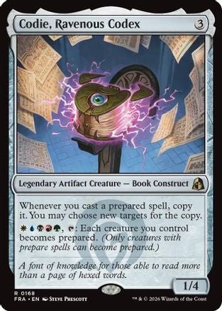 Codie, Ravenous Codex (FRA-168) - Reality Fracture Foil - Card Brawlers