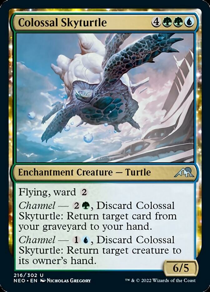 Colossal Skyturtle [Kamigawa: Neon Dynasty] - Card Brawlers