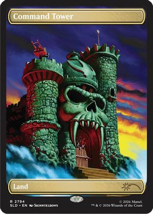 Command Tower (2794) (SLD-2794) - Secret Lair Drop Series Foil - Card Brawlers