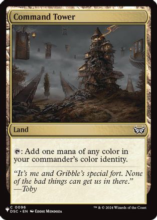 Command Tower (DSC) (LIST-096) - The List Reprints - Card Brawlers