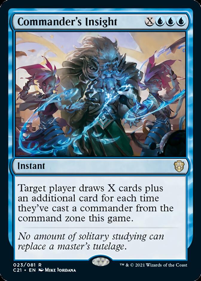Commander's Insight [Commander 2021] - Card Brawlers