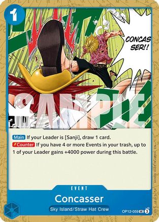 Concasser (OP12-059) - Legacy of the Master - Card Brawlers