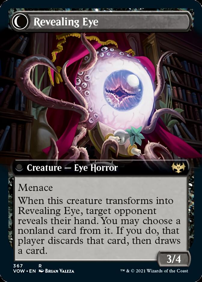 Concealing Curtains // Revealing Eye (Extended Art) [Innistrad: Crimson Vow] - Card Brawlers