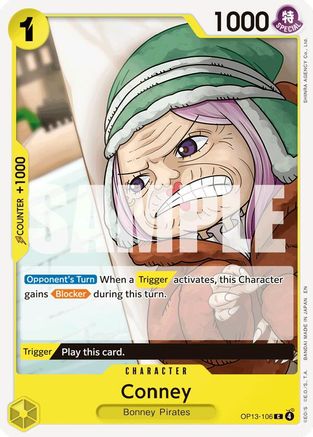 Conney (OP13-106) - Carrying On His Will - Card Brawlers