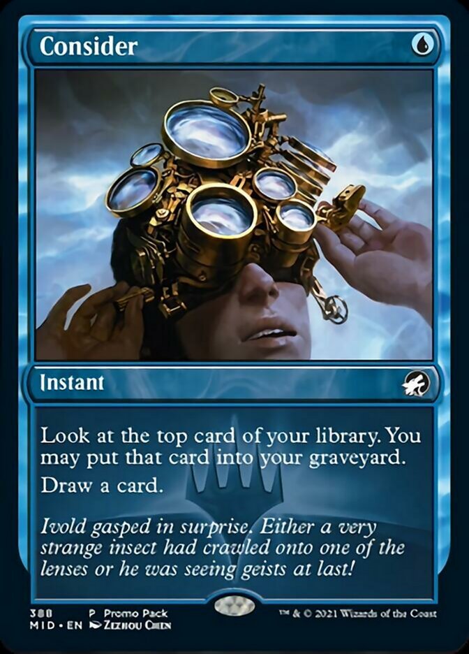 Consider (Promo Pack) [Innistrad: Midnight Hunt Promos] - Card Brawlers