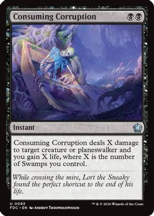 Consuming Corruption (FDC-093) - Commander: Foundations - Card Brawlers