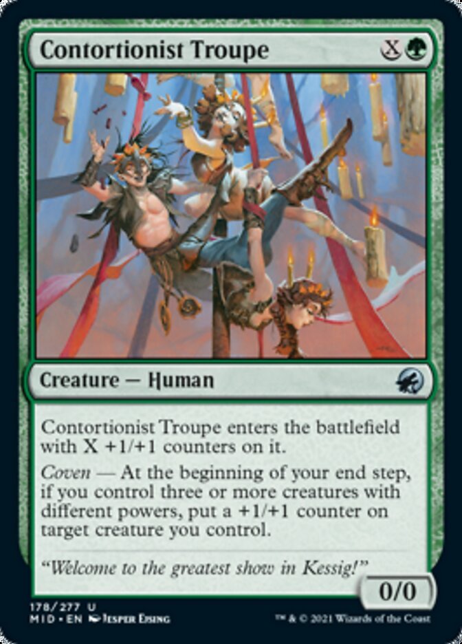 Contortionist Troupe [Innistrad: Midnight Hunt] - Card Brawlers