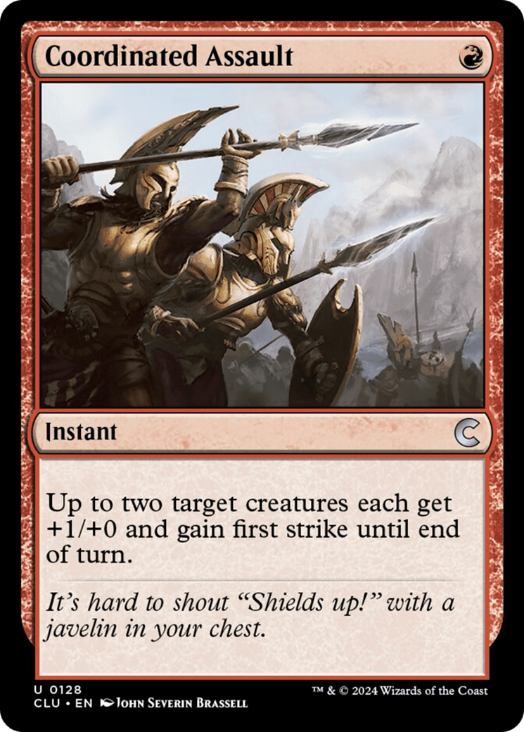 Coordinated Assault [Ravnica: Clue Edition] - Card Brawlers