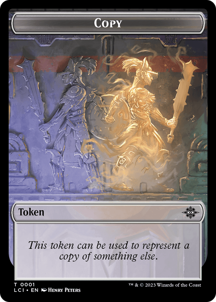 Copy // Angel Double - Sided Token [The Lost Caverns of Ixalan Tokens] - Card Brawlers