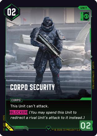 Corpo Security (014) - Embracing Power Retail Starter Deck - Card Brawlers
