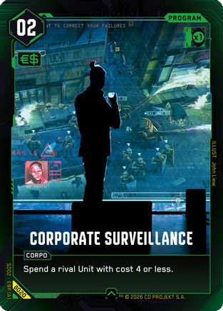 Corporate Surveillance (B020) - Embracing Power Beta Starter Deck - Card Brawlers