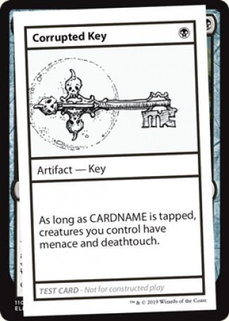 Corrupted Key (2021 Edition) [Mystery Booster Playtest Cards] - Card Brawlers