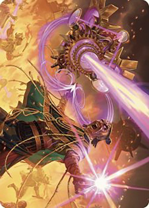 Cosmium Blast Art Card [The Lost Caverns of Ixalan Art Series] - Card Brawlers