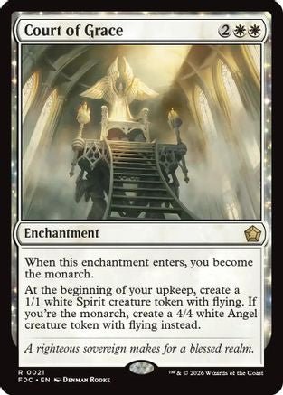 Court of Grace (FDC-021) - Commander: Foundations - Card Brawlers