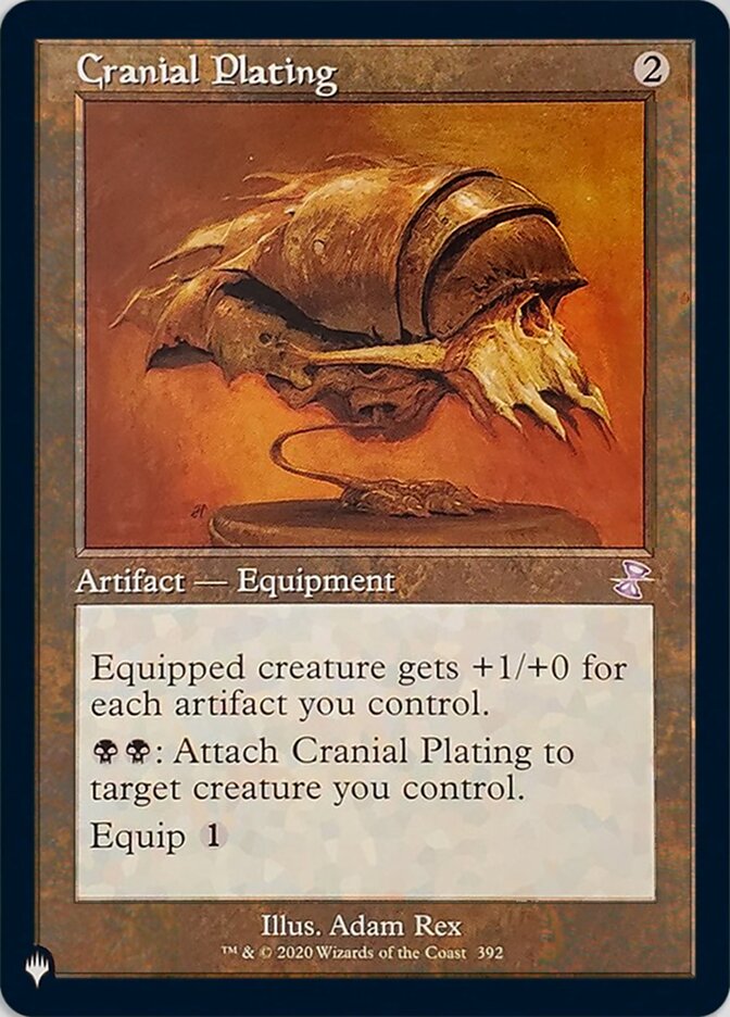 Cranial Plating [The List] - Card Brawlers