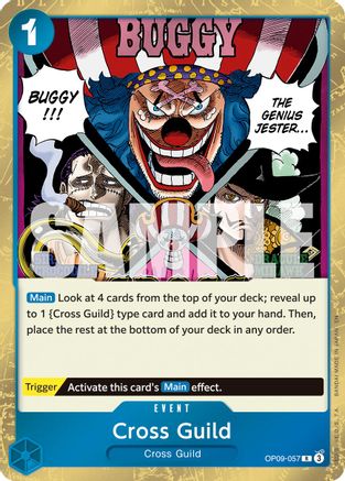 Cross Guild (Reprint) (OP09-057) - Premium Booster -The Best- Vol. 2 Foil - Card Brawlers