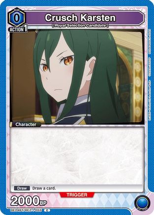 Crusch Karsten (055) (Box Topper Foil) (UE24BT/REZ-1-055) - UE24BT ReZERO Starting Life in Another World Foil - Card Brawlers